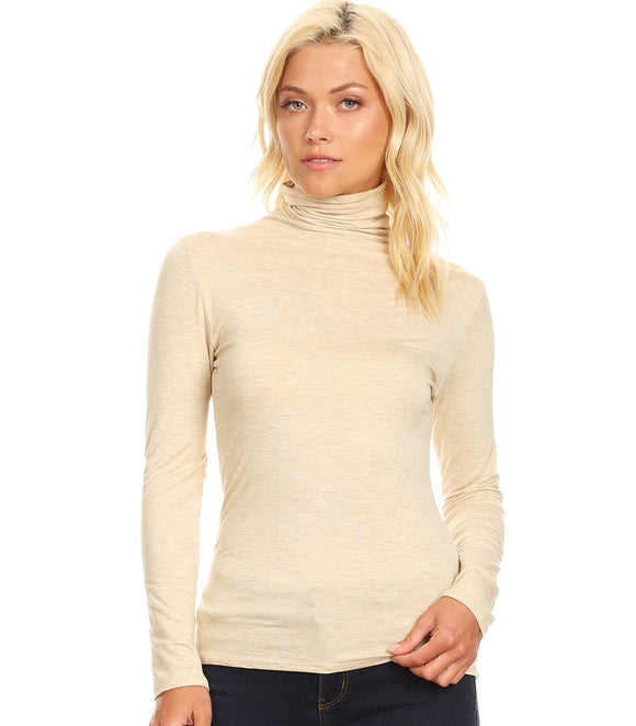 Oatmeal Turtleneck