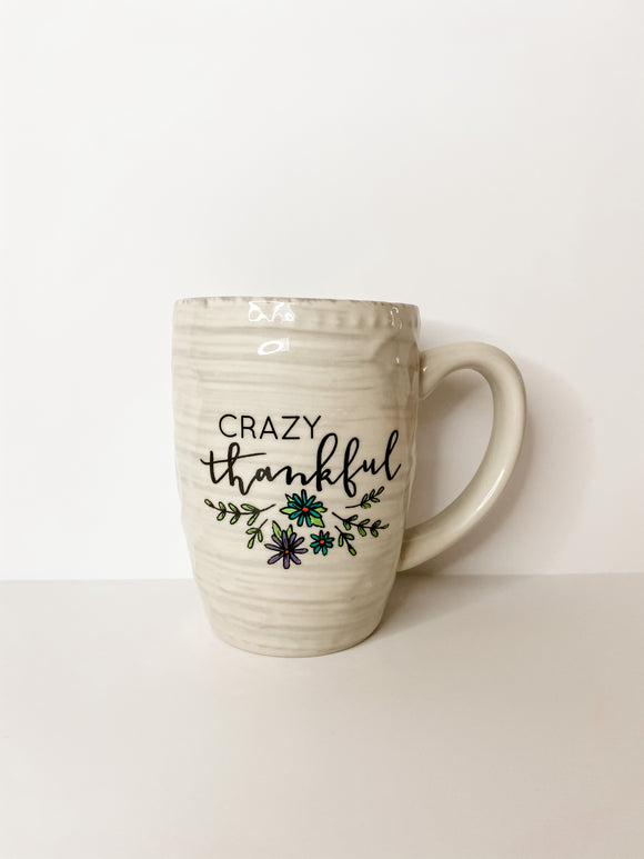 Crazy Thankful Mug